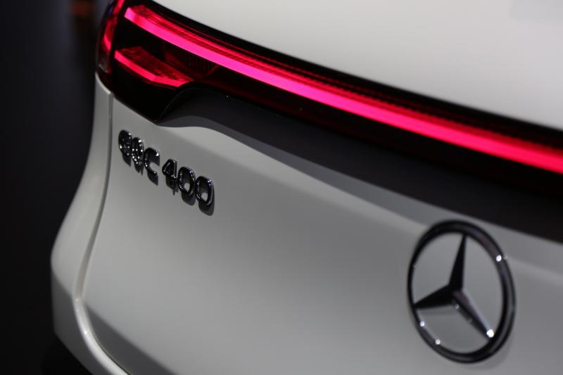  - Mercedes EQC | nos photos depuis le Mondial de l'Auto 2018
